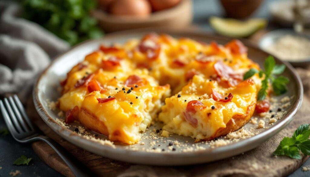 Sformato di patate con prosciutto e scamorza: piatto unico facile da preparare