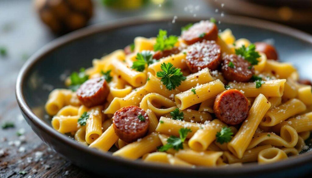 Pasta carciofi e salsiccia: la ricetta del primo sostanzioso e saporito