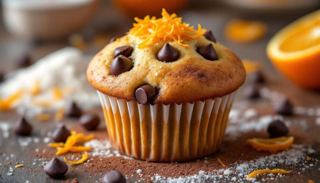 MUFFIN ARANCIA E CIOCCOLATO il dolce perfetto a colazione