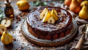 Questa torta pere-cioccolato super soffice è un successo quest’autunno!
