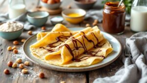 Crepes alla nutella: il segreto per non farle rompere