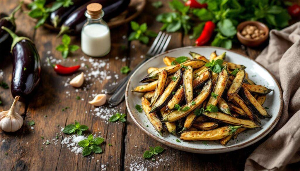 Melanzane alla scapece: fritte, profumate di menta e perfette anche a temperatura ambiente