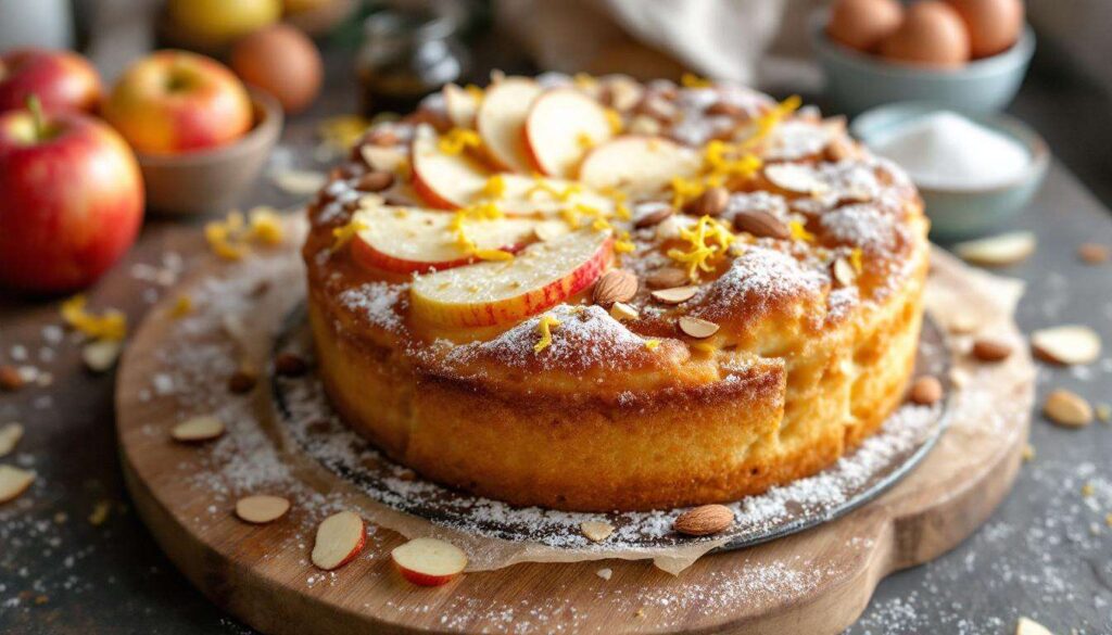 Torta di mele senza farina: soffice, profumata e pronta in pochissimi minuti