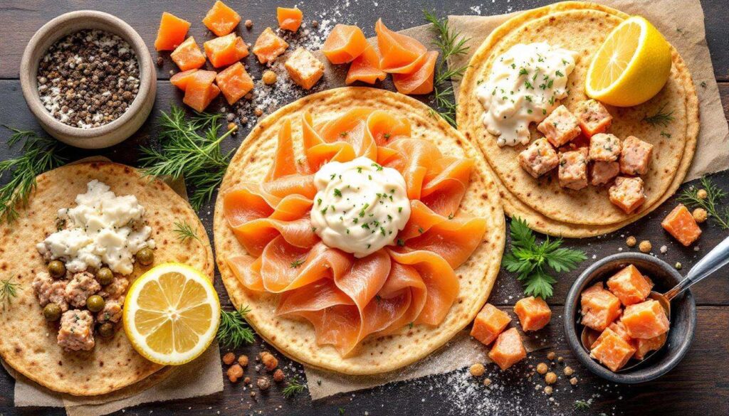 Rotolini da buffet al salmone e tonno: antipasto senza cottura pronto in pochissimi minuti